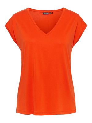 PCKAMALA TEE NOOS BC Tangerine Tango