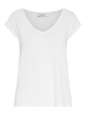 PCKAMALA TEE NOOS BC Bright White