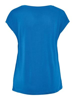 PCKAMALA TEE NOOS BC French Blue