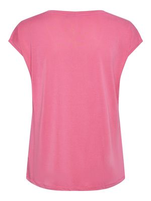PCKAMALA TEE NOOS BC Schocking pink
