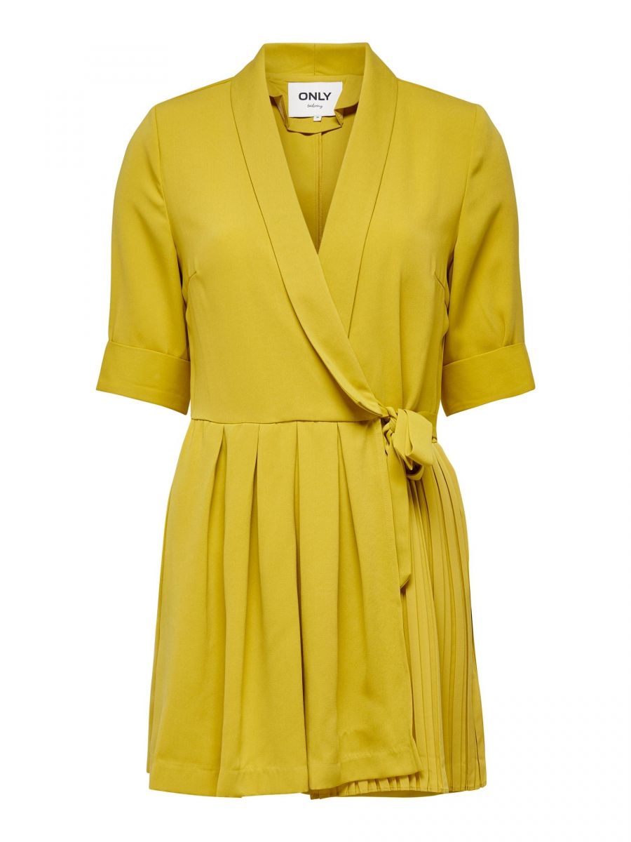 ONLHYACINT-LEDA 2/4 PLAYSUIT TLR Oil Yellow