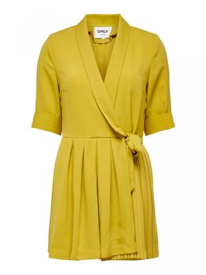 ONLHYACINT-LEDA 2/4 PLAYSUIT TLR Oil Yellow