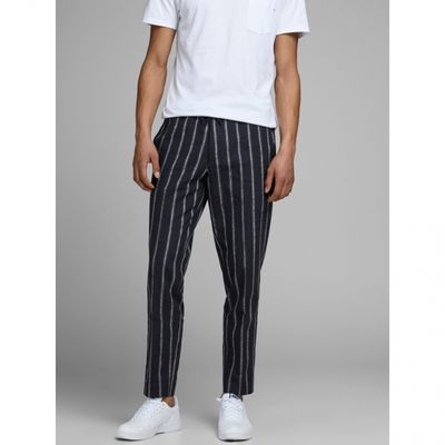 JPRBLATROPICAL TROUSER Dark Navy