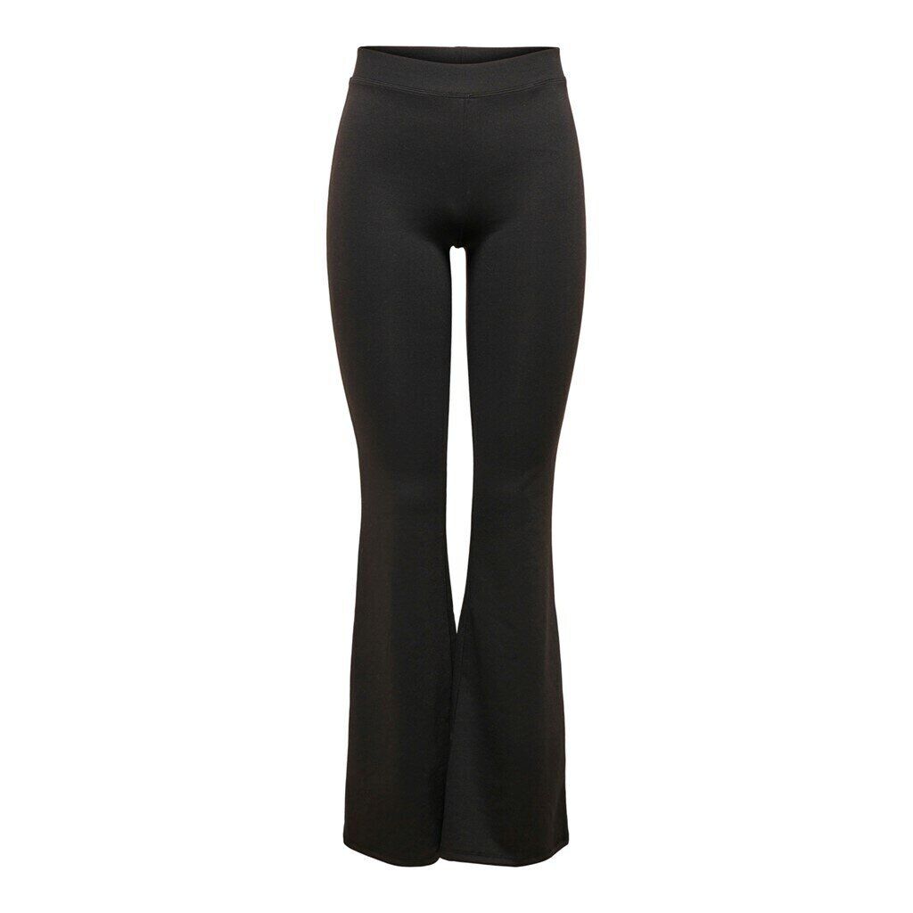 ONLFEVER STRETCH FLAIRED PANTS JRS NOOS Black