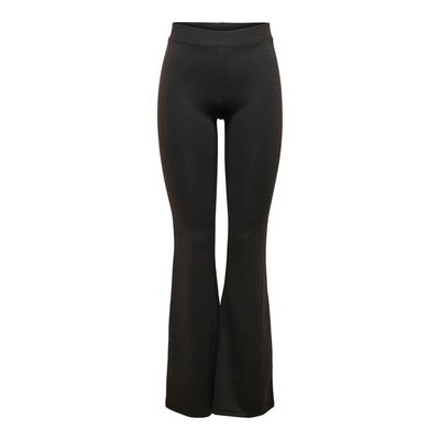 ONLFEVER STRETCH FLAIRED PANTS JRS NOOS Black