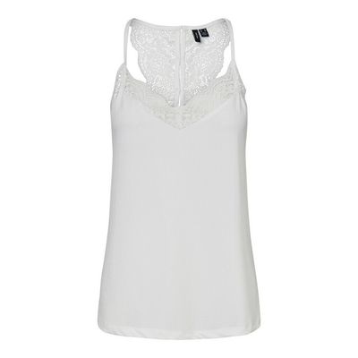 VMANA S/L LACE TOP GA NOOS Snow White