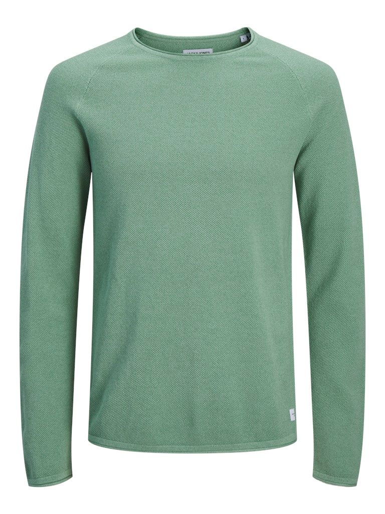 JJEHILL KNIT CREW NECK NOOS Granite Green