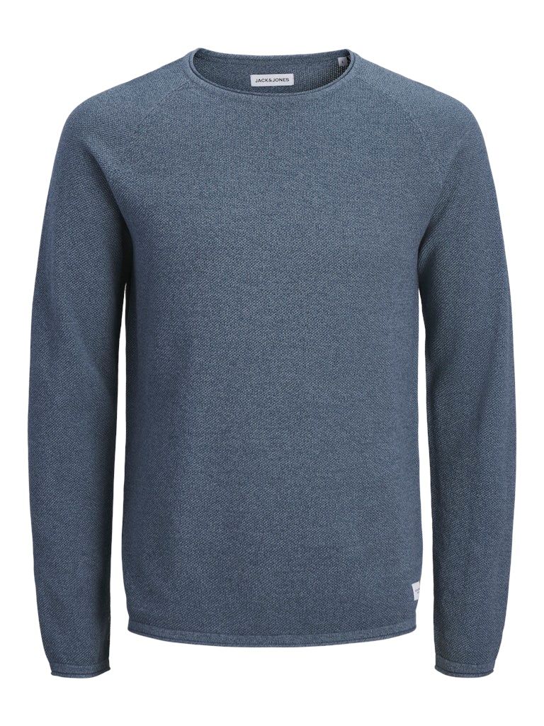 JJEHILL KNIT CREW NECK NOOS Blue Mirage