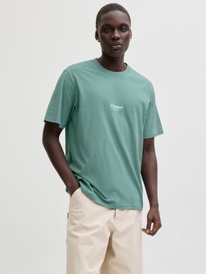 JJESOHO TEE SS CREW NECK NOOS Mineral Blue