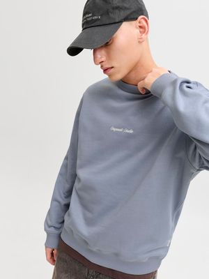 JORNORREBRO EMB SWEAT CREW NOOS Tradewinds