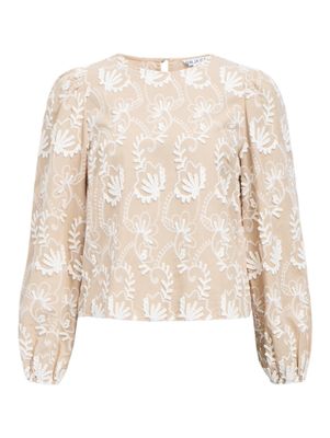 OBJMYA RE L/S TOP NOOS Humus-Cloud Dancer