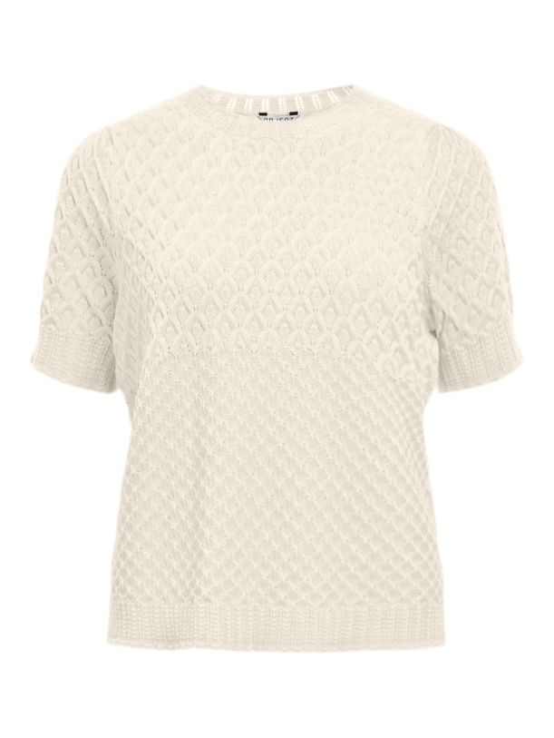 OBJNOA S/S RE KNIT PULLOVER NOOS Birch