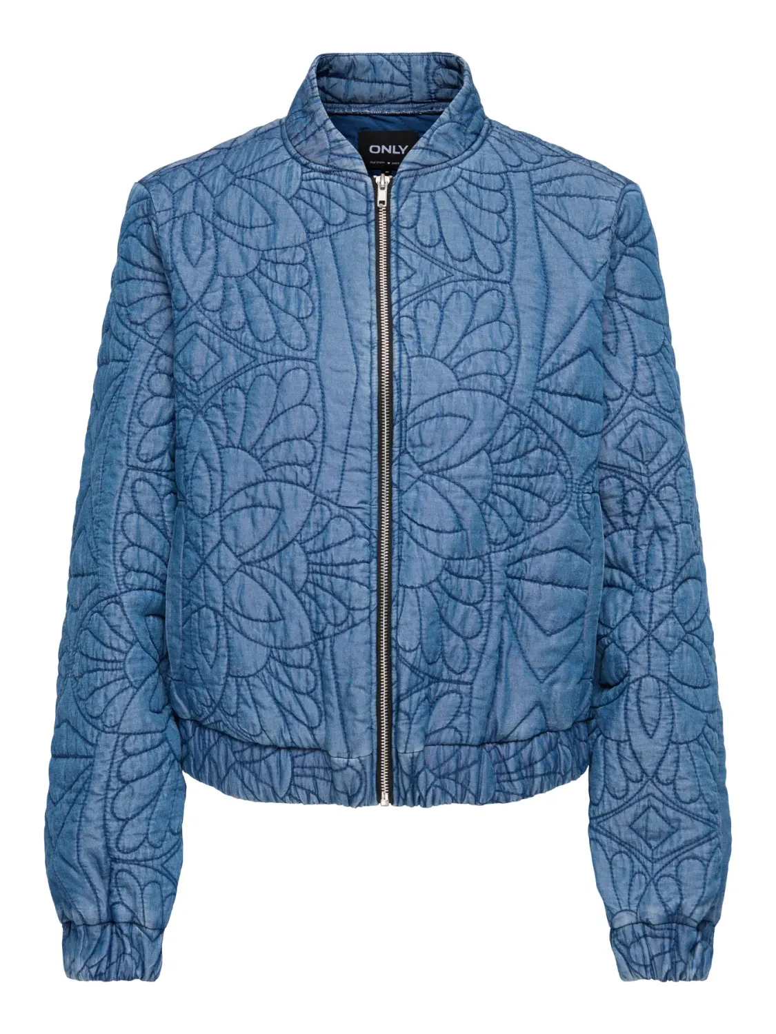 ONLKATRINA QUILT EMB. JACKET OTW Medium Blue Denim