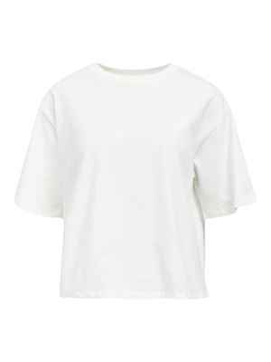 OBJGIMA S/S LO T-SHIRT NOOS Cloud Dancer