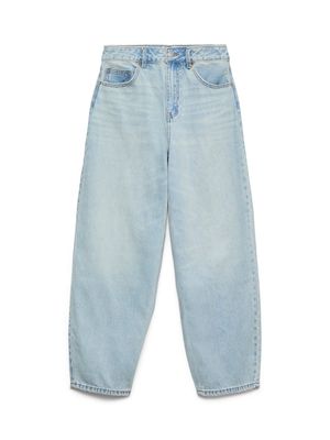 VMBILLIE HR BARREL ANK JEANS LI3146 NOOS Light Blue Denim