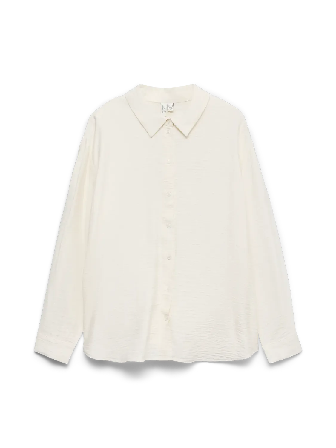 VMIYANA L/S DETAIL SHIRT WVN BTQ GA Cloud Dancer