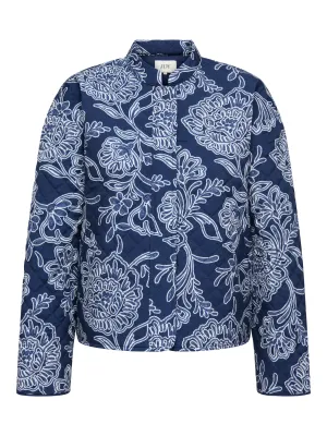 JDYFIA L/S QUILT SHACKET WVN Dark Blue Denim/13-0