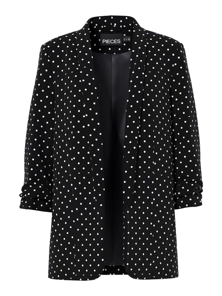 PCBOSELLA 3/4 PRINTED BLAZER NOOS BC Black/NEW DOT