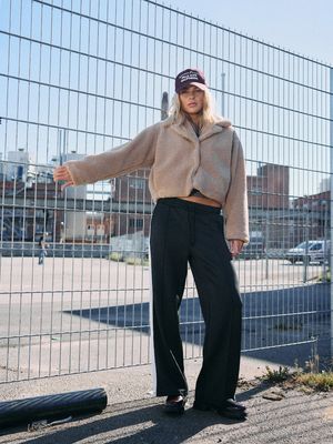 NMRIBBON PANTS JRS NOOS Black