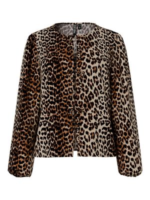 PCTIFFANY LS TIE TOP WVN NOOS BC Black/LEO