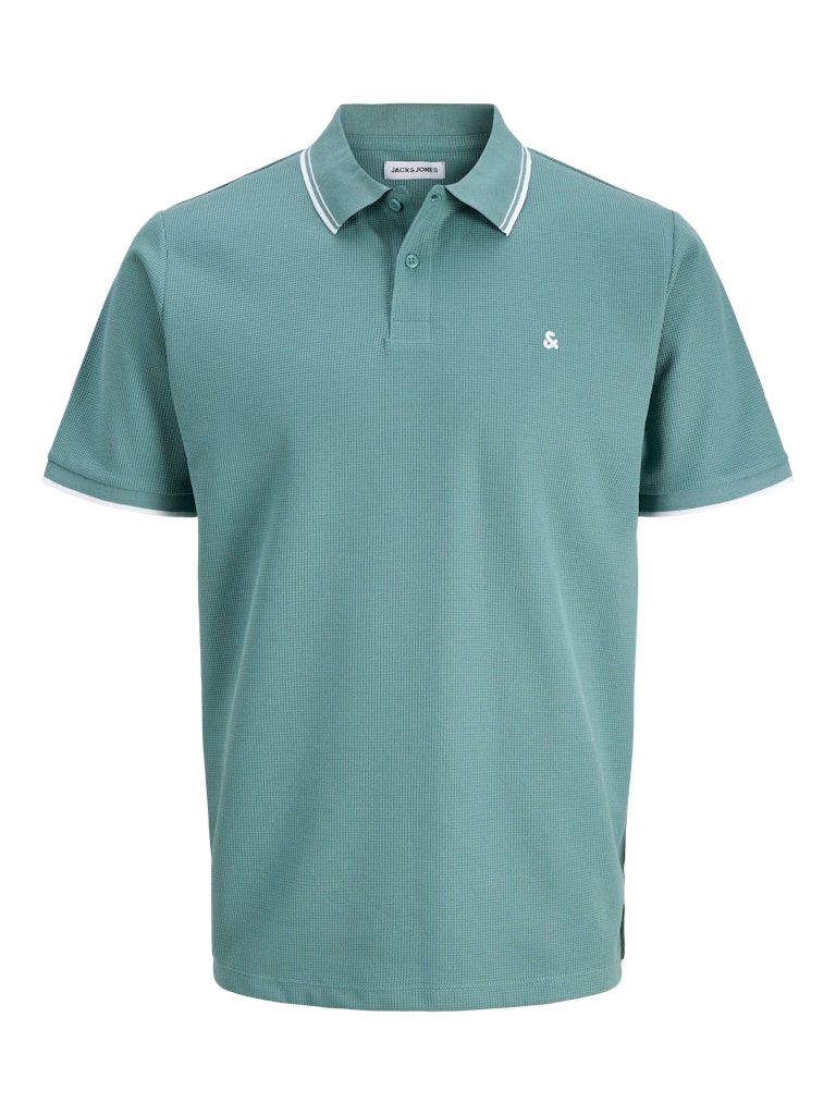 JJEAUSTIN POLO SS NOOS Mineral Blue/Play