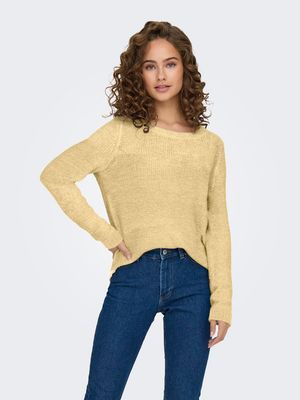 ONLGEENA XO L/S PULLOVER KNT NOOS Sunlight