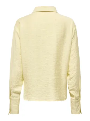 ONLBIRONA LINO L/S TIE SHIRT WVN SUD Sunlight