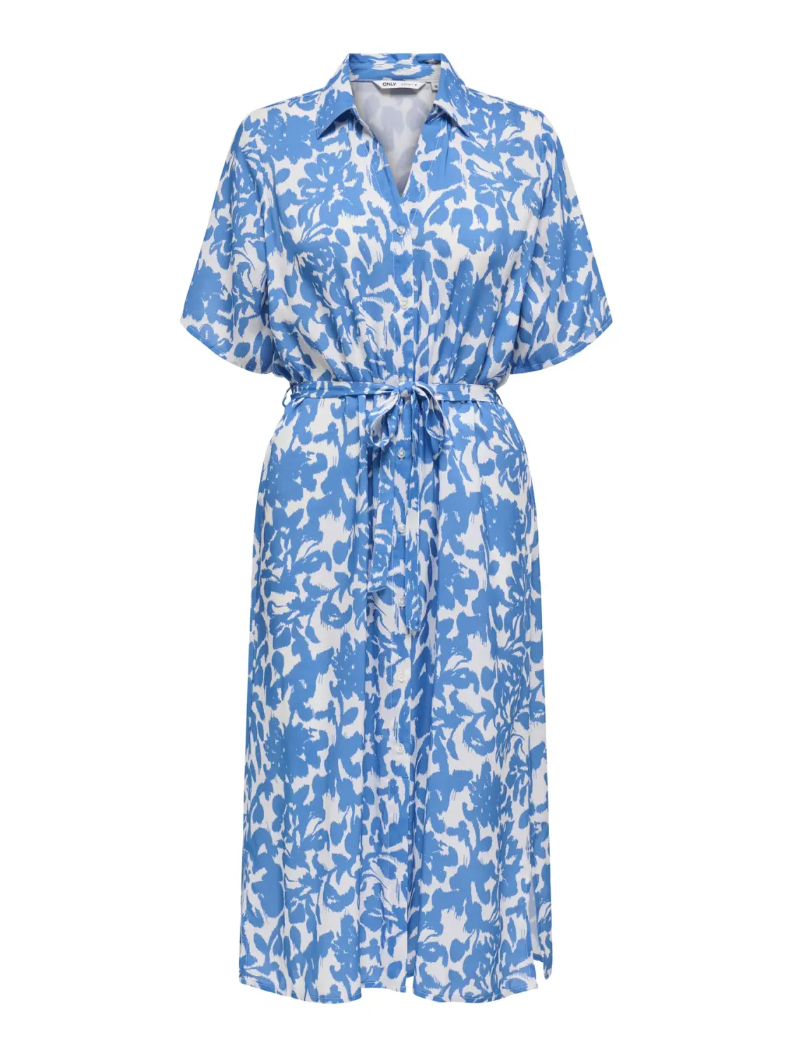ONLYASMIN S/S SHIRT DRESS WVN NOOS Cloud Dancer/TANIA F