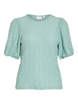 VIFALL O-NECK 2/4 TOP - NOOS Blue Surf