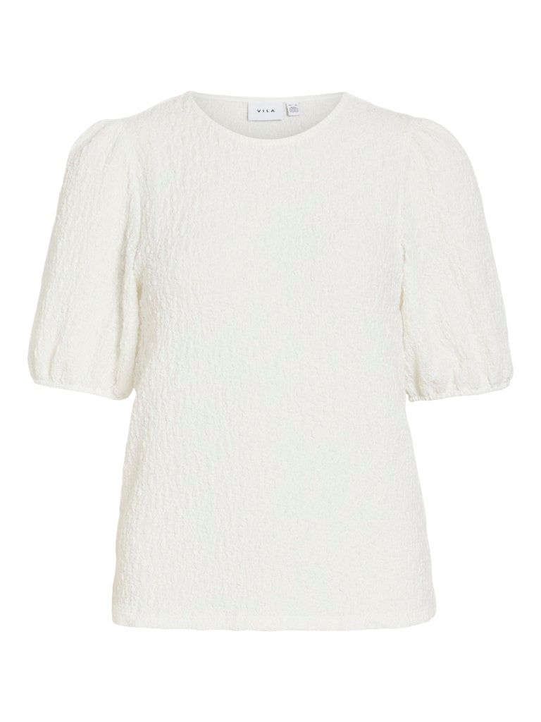 VIFALL O-NECK 2/4 TOP - NOOS Snow White
