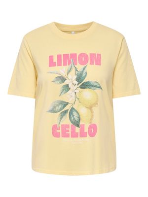 ONLLUCY MONJA SS TOP JRS NOOS Sunlight/Limoncello