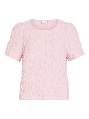 VISOPHIA O-NECK S/S TOP/R Cherry Blossom