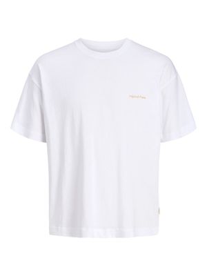 JORMONTAUK BACK GRAPHIC TEE SSCN EA26 SN Bright White-W. BANDANA
