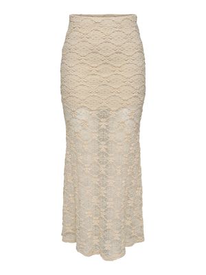 ONLPEARLINA LONG WIDE SKIRT WVN Birch