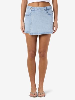 NMNOAMI HW SHORT DNM SKORT AZ359LB NOOS Light Blue Denim