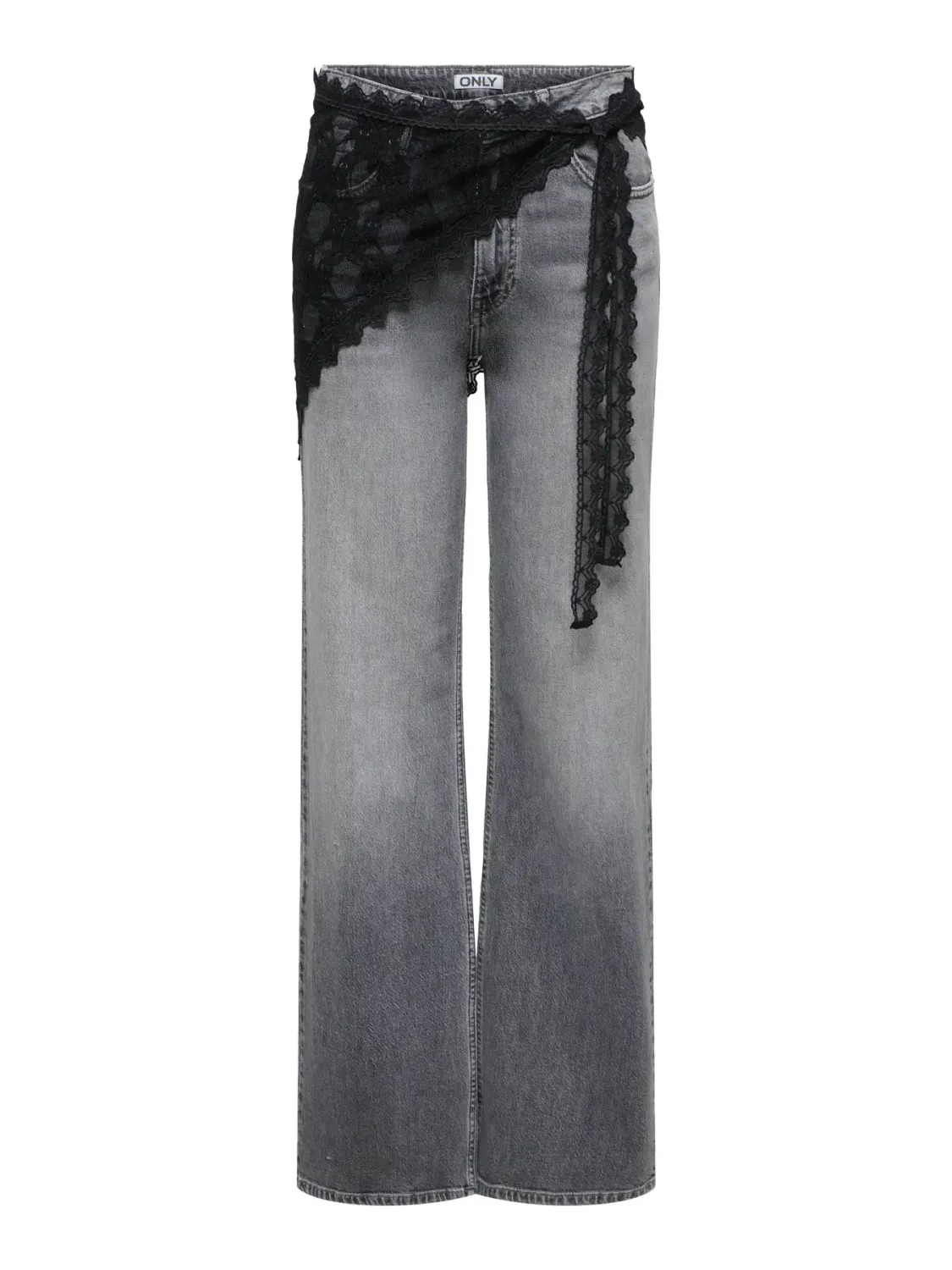 ONLSOF LACE SCARF WVN EX Black