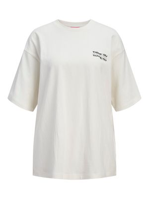 JXMILLOW LOOSE SS TEE JRS SP226 Sugar Swizzle/THANK