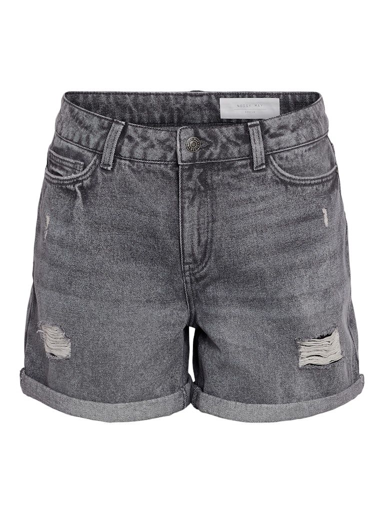 NMSMILEY NW SHORTS DEST VI594DG NOOS Dark Grey Denim