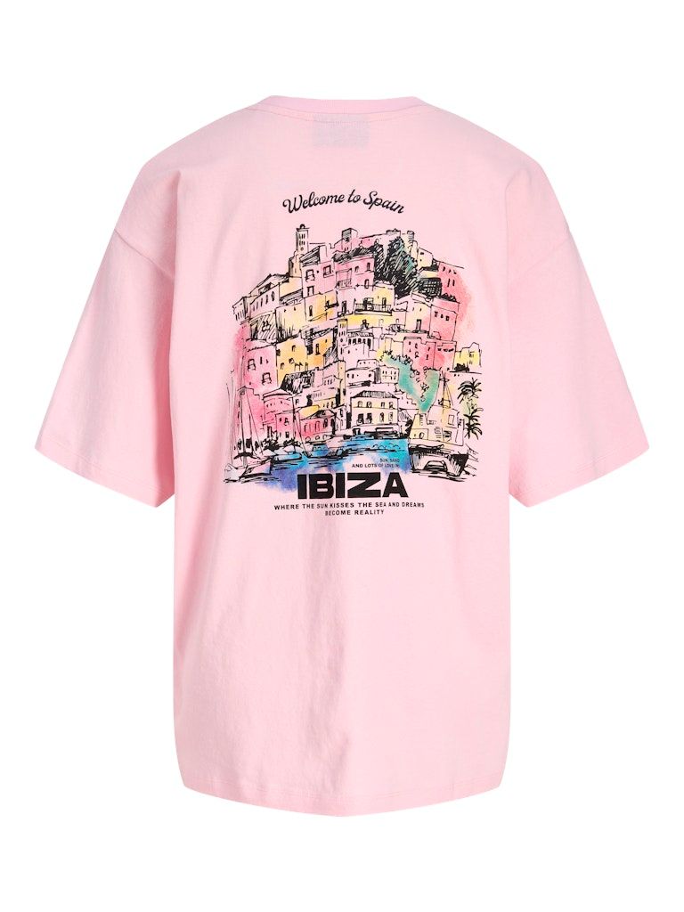JXMILLOW LOOSE SS TEE JRS SP226 Pink Lady/WELCOME TO