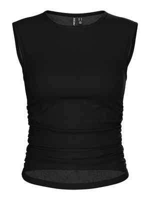 PCMADISON SL RUCHING TOP JRS NOOS BC Black