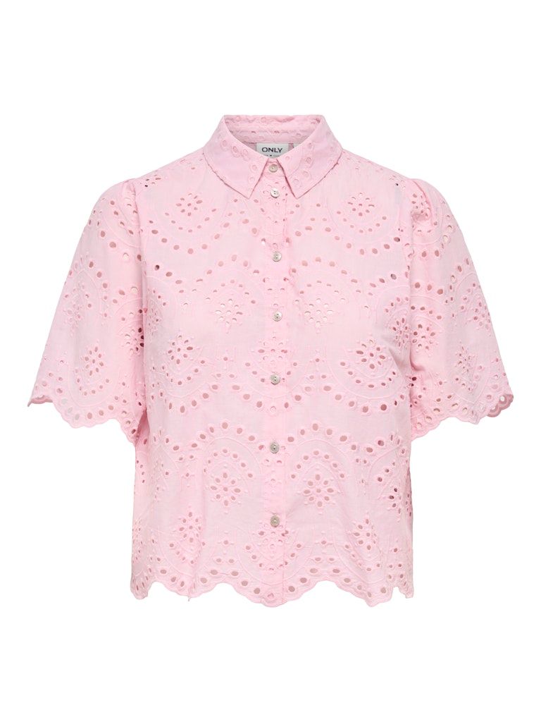 ONLVALAIS S/S SHIRT WVN NOOS Pink Lady