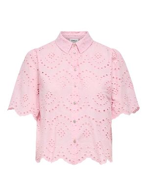 ONLVALAIS S/S SHIRT WVN NOOS Pink Lady