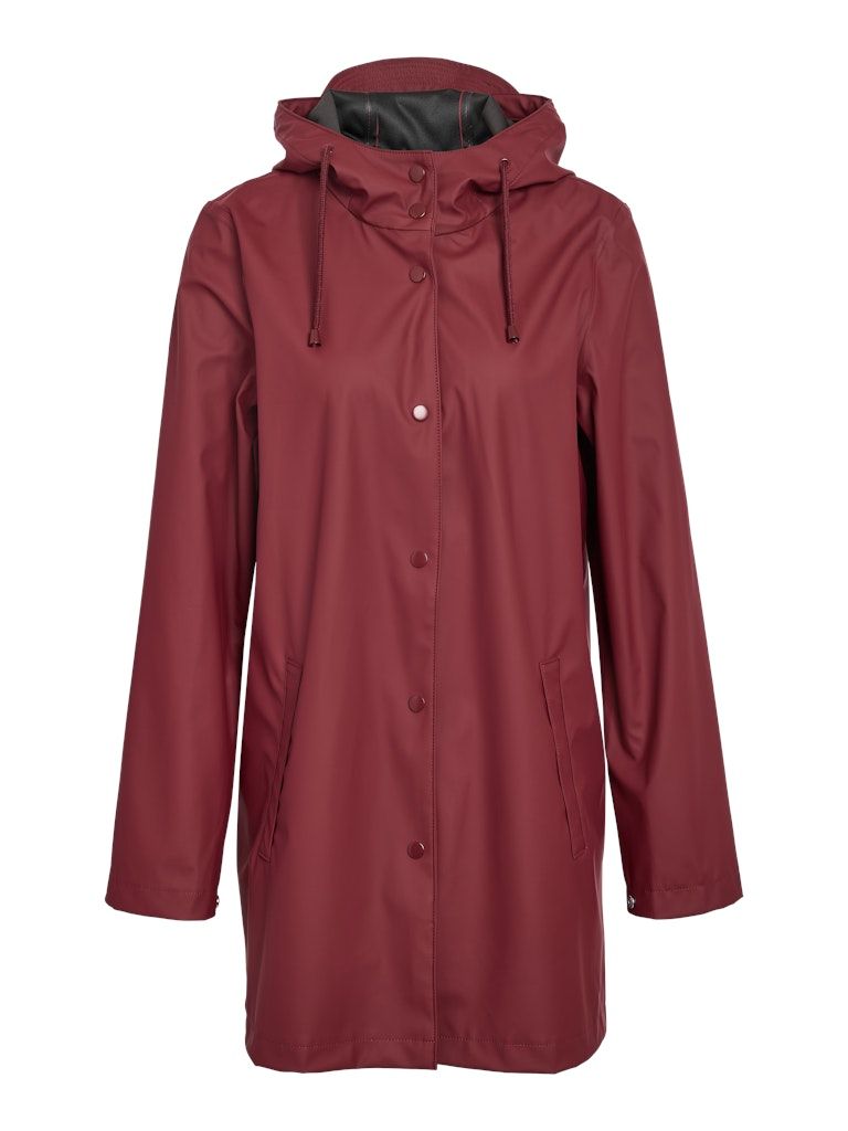 NMSKY L/S A-LINE RAINCOAT NOOS Windsor Wine