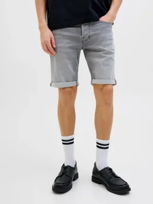 JJIRICK JJICON I.K. SHORTS GE 063 S Grey Denim
