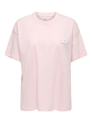 ONLVIEW S/S LOVELY TOP CS JRS Pale Lilac-Keep going