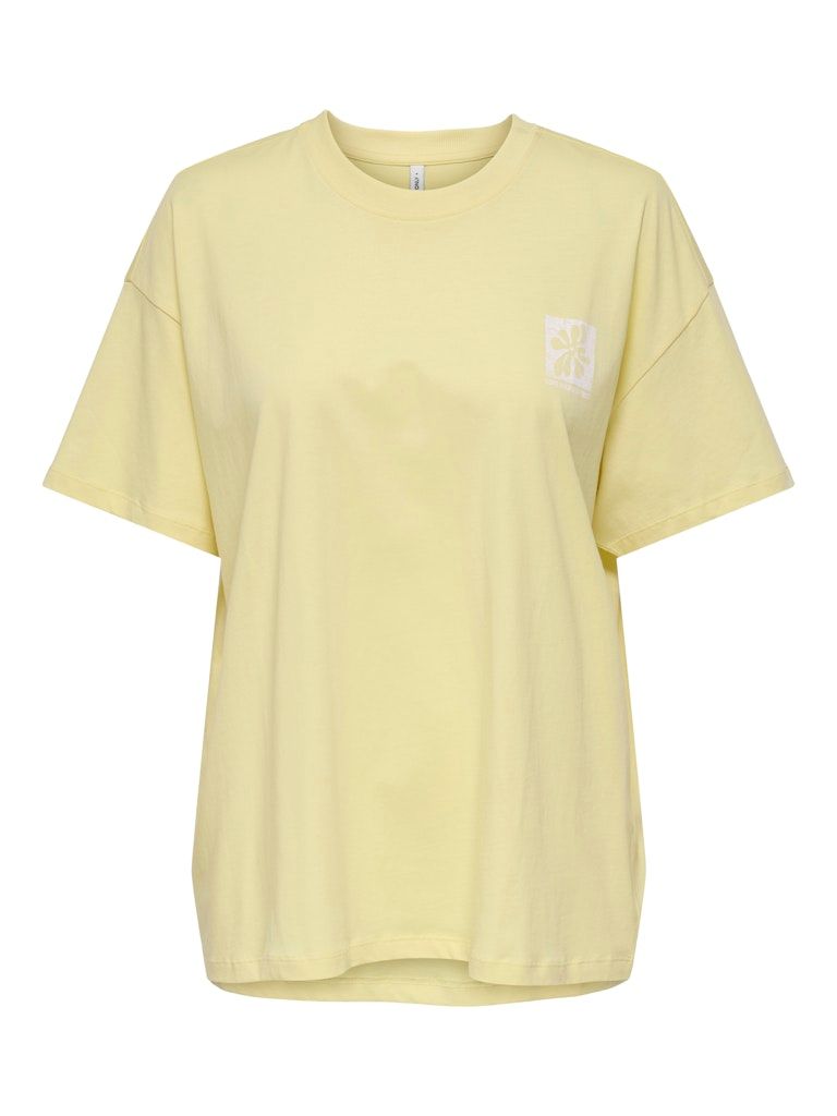 ONLVIEW S/S LOVELY TOP CS JRS Sunlight/My self