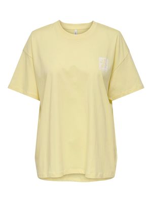 ONLVIEW S/S LOVELY TOP CS JRS Sunlight/My self