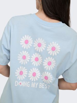 ONLVIEW S/S LOVELY TOP CS JRS Cashmere Blue/Doing