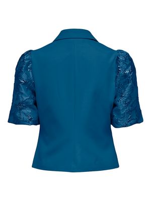 ONLRIFIKA-MELLIE S/S BLAZER TLR CS Dark Blue
