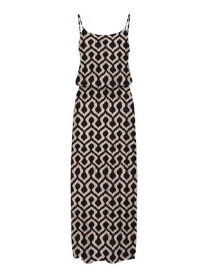 ONLNOVA LIFE VIS STRAP MAXI DRESS WVN Black/723 Rough noma